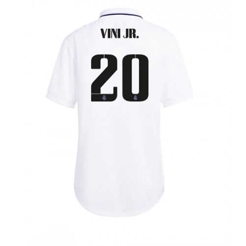 Fotbalové Dres Real Madrid Vinicius Junior #20 Dámské Domácí 2022-23 Krátký Rukáv